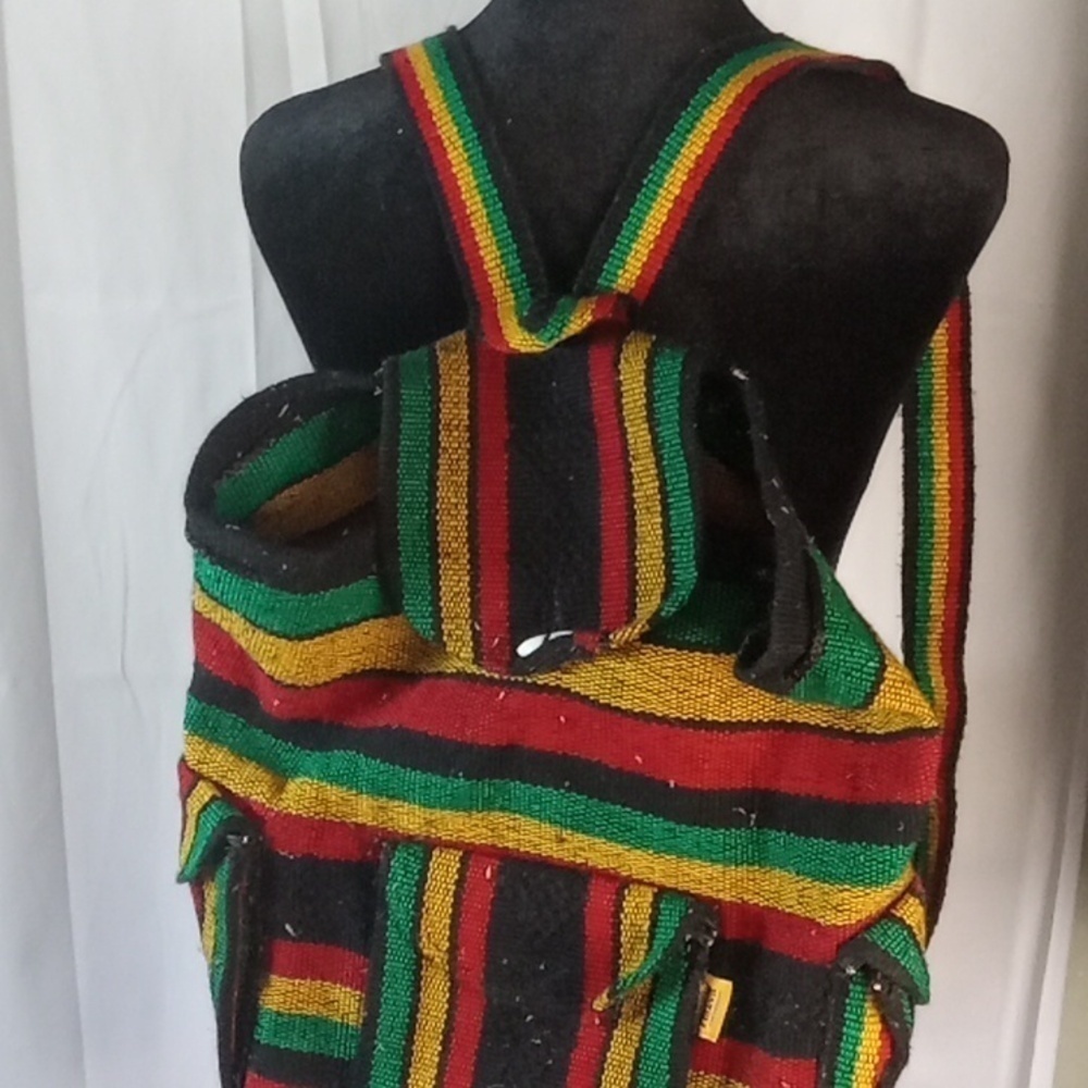 Pinzon Jamaican rasta backpack - Picture 2 of 5
